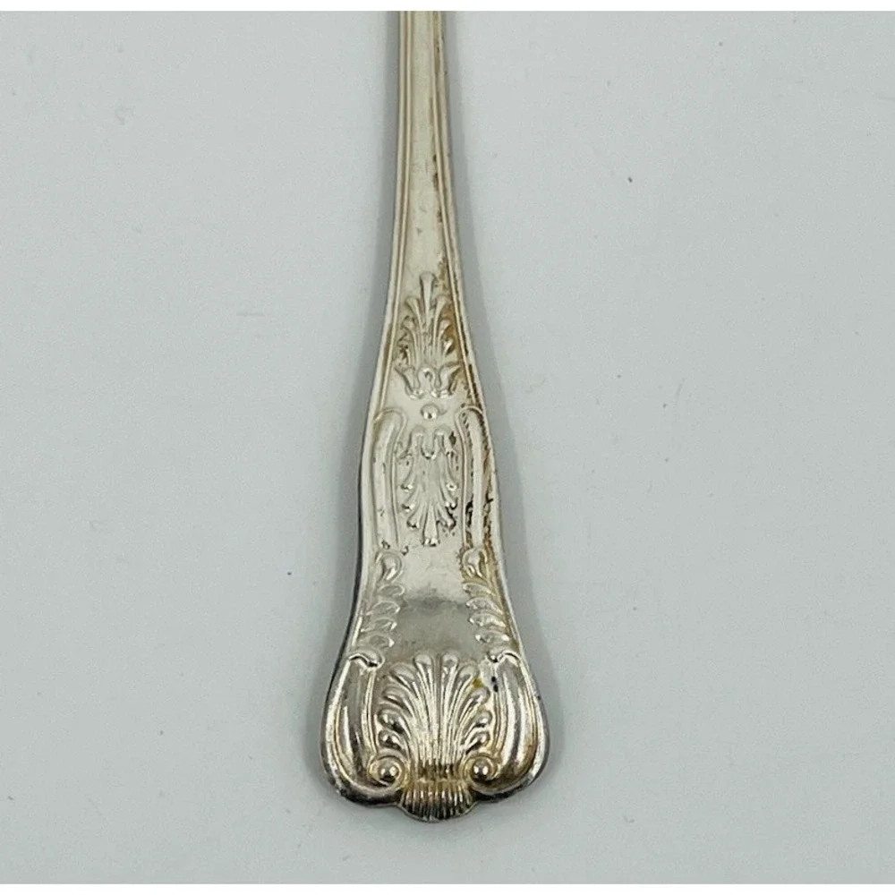 Reed and Barton Kings Cocktail Fork Silver Plate Vintage Antique 6 Inches